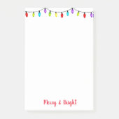 Post-it® Christmas Lights Publier les notes (Devant)