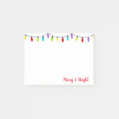Post-it® Christmas Lights Publier les notes (Devant)