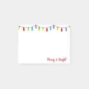 Post-it® Christmas Lights Publier les notes