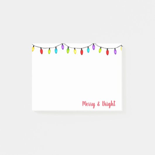 Post-it® Christmas Lights Publier les notes (Devant)