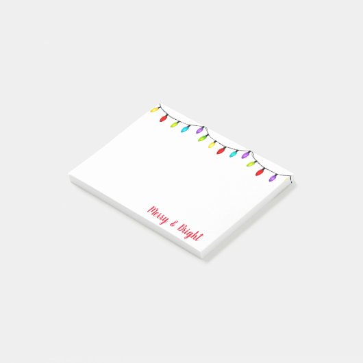 Post-it® Christmas Lights Publier les notes (Incliné)