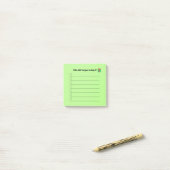 Post-it® Christmas List Post It Notes (Sur un bureau)