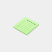 Post-it® Christmas List Post It Notes  (Incliné)
