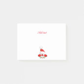 Post-it® Christmas Père Noël modèle de design populaire, (Devant)