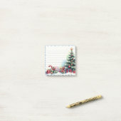 Post-it® Christmas post it (Sur un bureau)