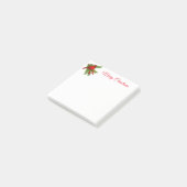 Post-it® Christmas Post it Notes Notepad-Cardinal Rouge (Incliné)