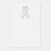Post-it® Chrome blanc sur le ruban blanc sensibilisation Ho (Devant)