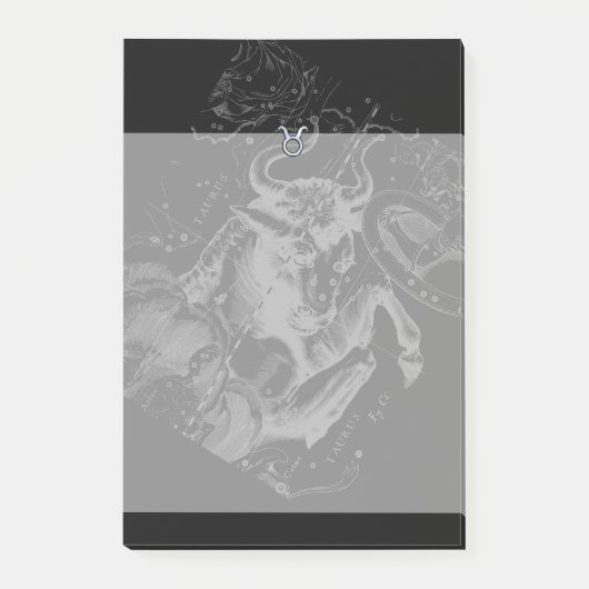 Post-it® Chrome comme Taurus Zodiac Connexion Hevelius Blac (Devant)