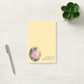 Post-it® Chrysanthemum Pink and Cream Pastel Floral (Bureau)
