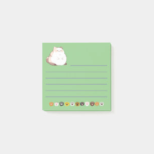 Post-it® Chubby Chat - Curly Joe, 3" x 3"