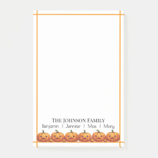 Post-it® Chute des Citrouilles orange