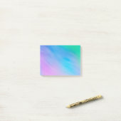 Post-it® Ciel Arc-en-ciel Féminin Doux (Sur un bureau)
