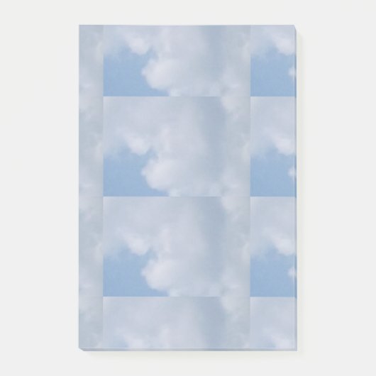 Post-it® Ciel bleu et nuage blanc (Devant)