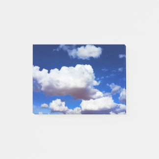 Post-it® Ciel bleu et nuages blancs