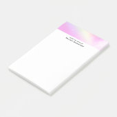 Post-it® Ciel rose avec Citron jaune arc-en-ciel (Incliné)