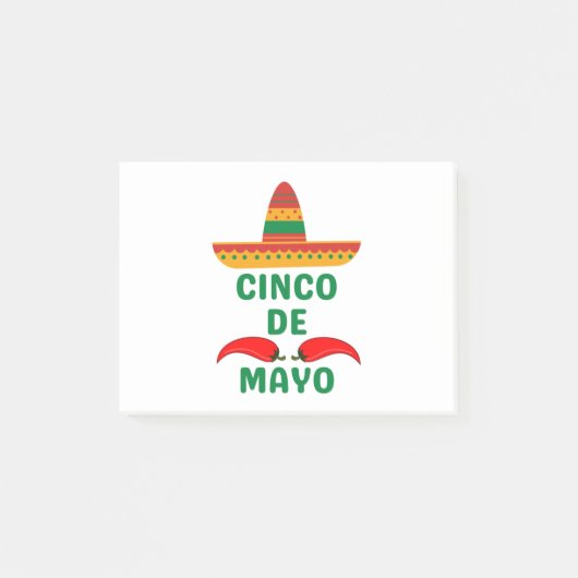 Post-it® Cinco De Mayo (Devant)
