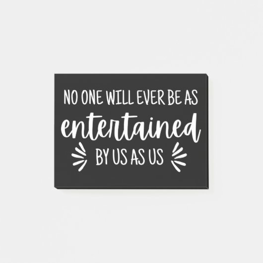 Post-it® Citation Ami Drôle (Devant)