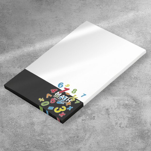 Post-it® Citation amusante de maths, le seul sujet qui comp