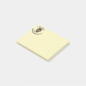 Post-it® Citation amusante des amis animaux inspirés Wolf (Incliné)