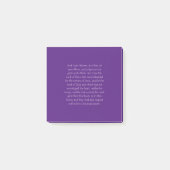 Post-it® Citation de l'Écriture Apocalypse 20 4 (Devant)