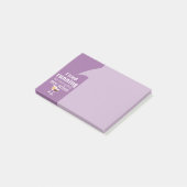 Post-it® Citation de vin amusant - j'ai essayé de courir - (Incliné)