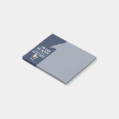 Post-it® Citation de vin amusant - Je bois du vin dans un p (Incliné)