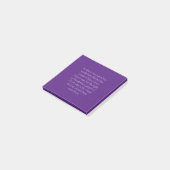 Post-it® Citation d'écriture 2 Corinthiens 4 4 (Incliné)