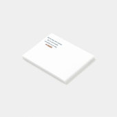 Post-it® Citation inspirante - Commencez par faire ce qui e (Incliné)