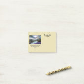 Post-it® Citation inspirante sur la beauté de Rumi (Sur un bureau)