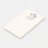 Post-it® Citation Motivationnelle "Bloom Where You Are Plan (Incliné)