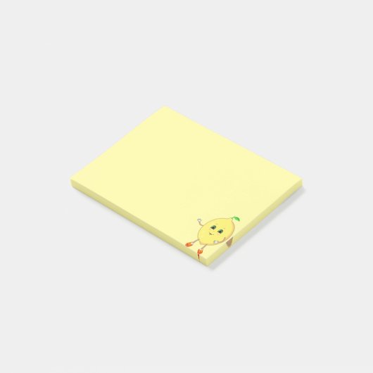 Post-it® Citron jaune joyeux (Incliné)