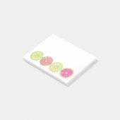 Post-it® Citron Lime Orange Pamplemousse Citrus Fruit Post- (Incliné)