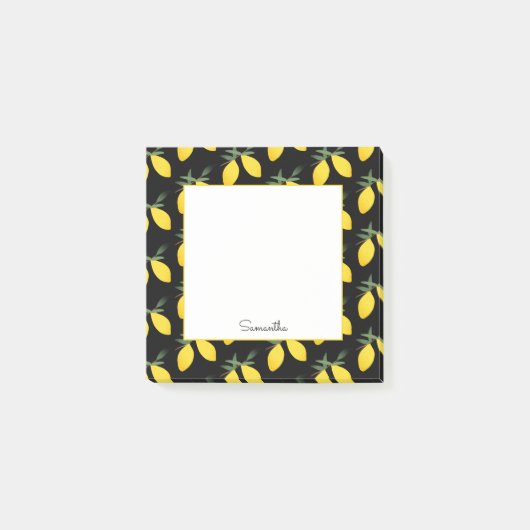 Post-it® Citron Motif (Devant)