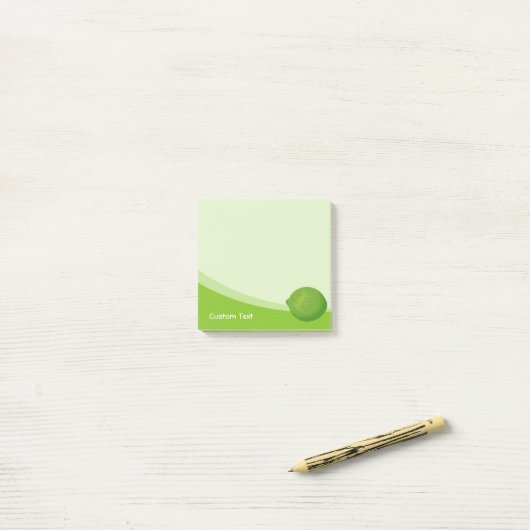 Post-it® Citron vert (Sur un bureau)