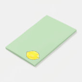 Post-it® citron vert aquarelle (Incliné)