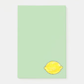 Post-it® citron vert aquarelle (Devant)