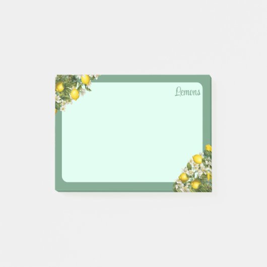 Post-it® Citrons (Devant)