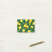 Post-it® citrons d'aquarelle 9 (Sur un bureau)
