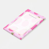 Post-it® Citrons roses Lemonade Fruits d'été amusants (Incliné)