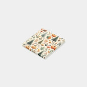 Post-it® Citrouille Amusement Automne Thanksgiving Orange F (Incliné)