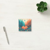 Post-it® Citrouille Amusement Automne Thanksgiving Orange F (Bureau)
