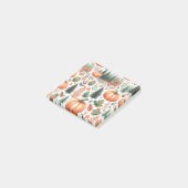 Post-it® Citrouille Amusement Automne Thanksgiving Orange F (Incliné)