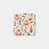 Post-it® Citrouille Amusement Automne Thanksgiving Orange F (Devant)