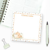 Post-it® Citrouille Automne Pastel Orange Green Thanksgivin