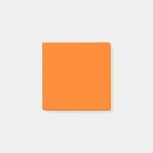 Post-it® Citrouille Orange Uni Simple (Devant)
