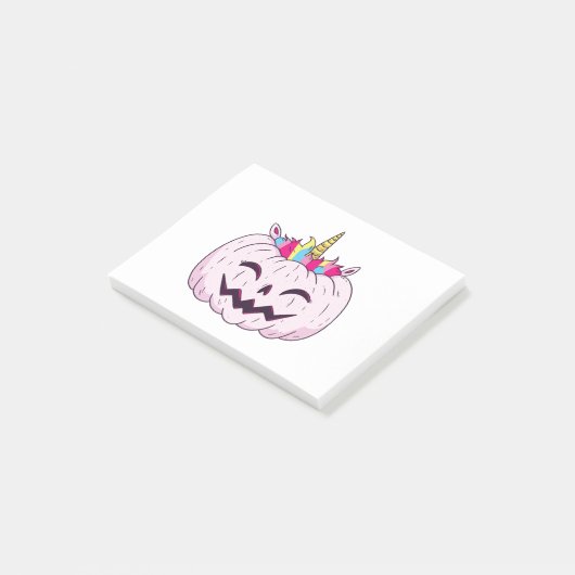 Post-it® Citrouille Unicorn (Incliné)