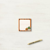 Post-it® Citrouilles d'Halloween (Sur un bureau)