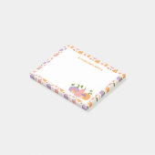 Post-it® Citrouilles et champignons d'Halloween (Incliné)