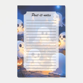 Post-it® Citrouilles Lanternes Fantômes Halloween Nuit Somb
