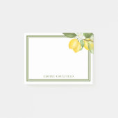 Post-it® Citrus Lemon Green Bridesmaid Nom Favoriser (Devant)